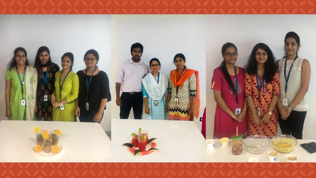 Photos from GE WellWithin India team's Summer Cool Session