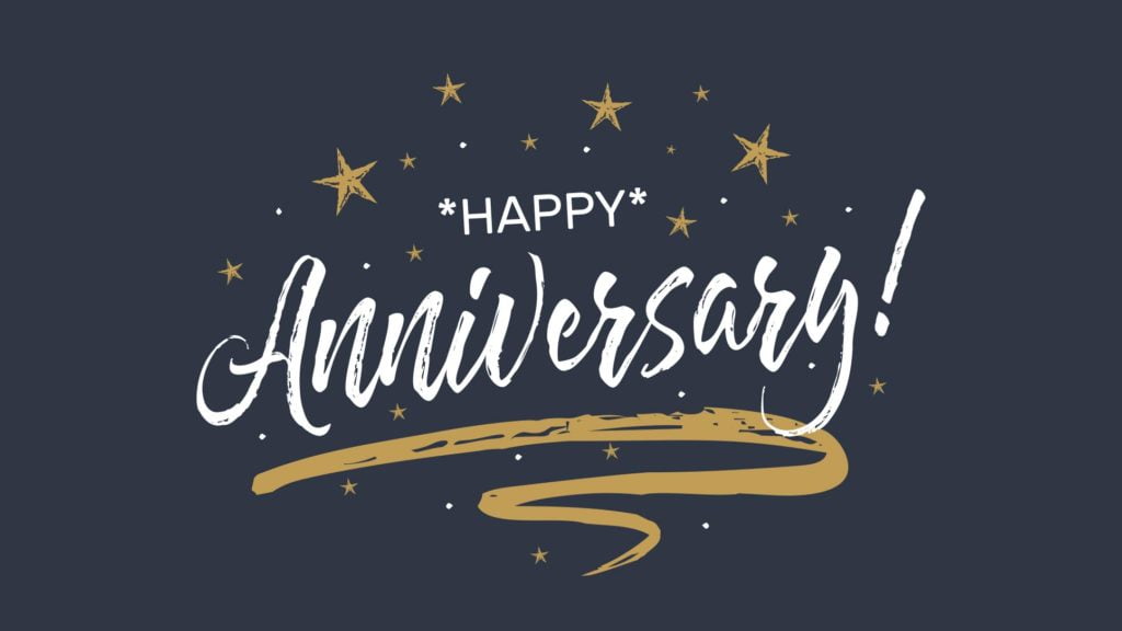 Happy Anniversary title card